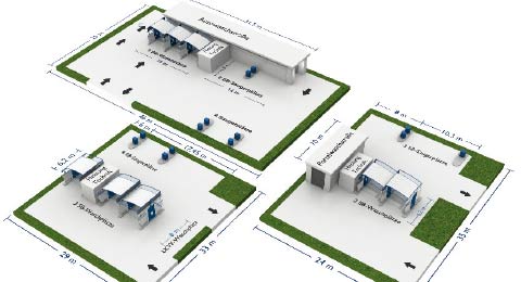 WashTec Service-Konzept Modell Plan